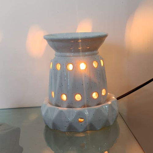 12.5 cm Dia -9 cm Ceramic Aroma Electric Diffuser