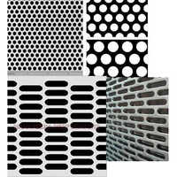Round Hole Long Hole Screen - Material: Metal