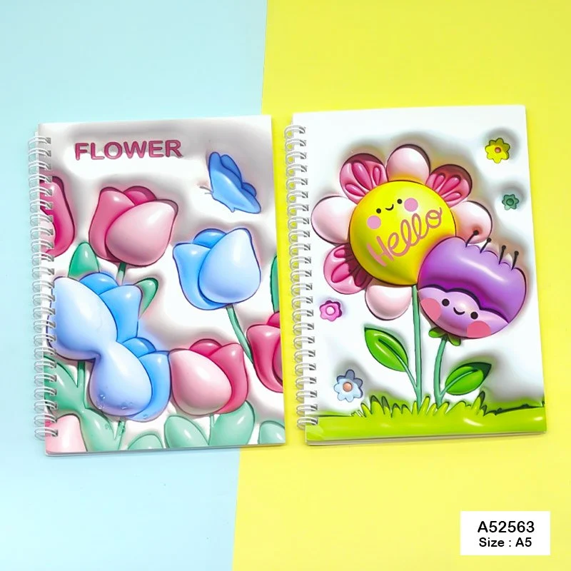 A5 Spiral Diary - Color: All Color