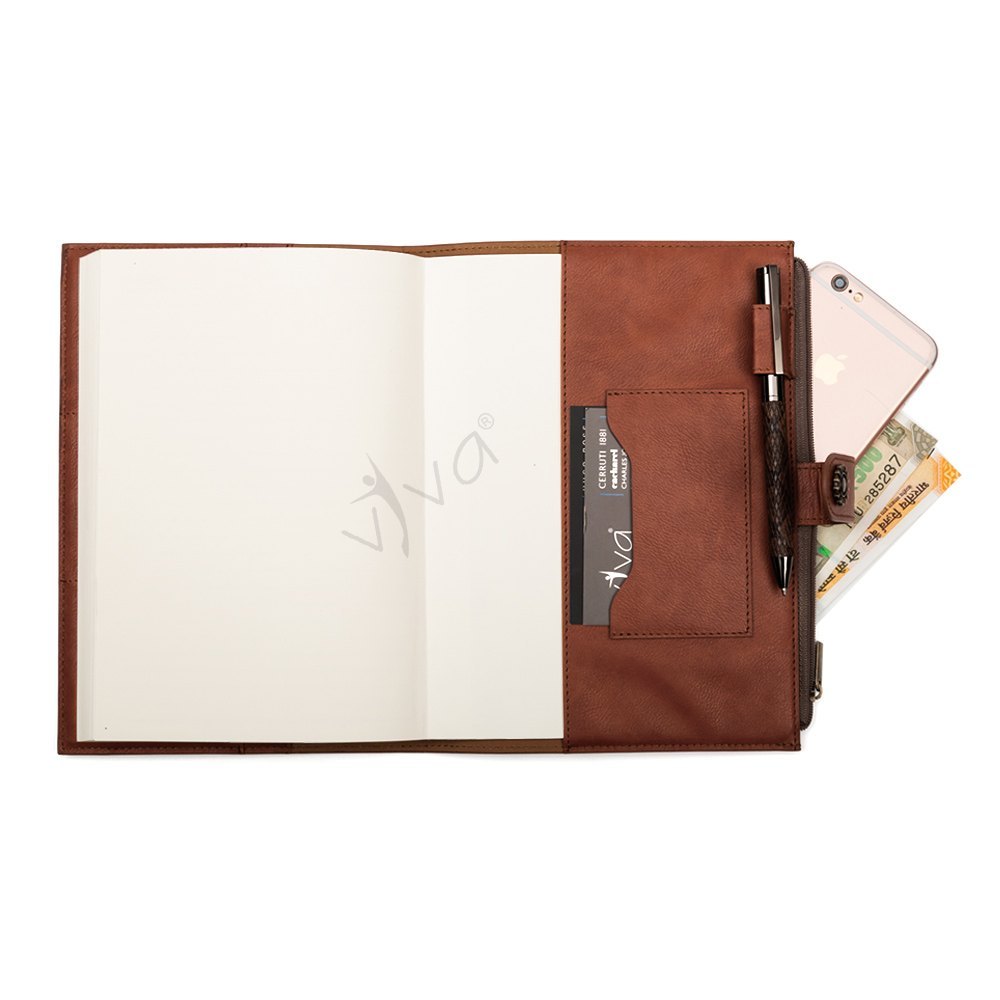 Office Notebook Diary - Color: Brown