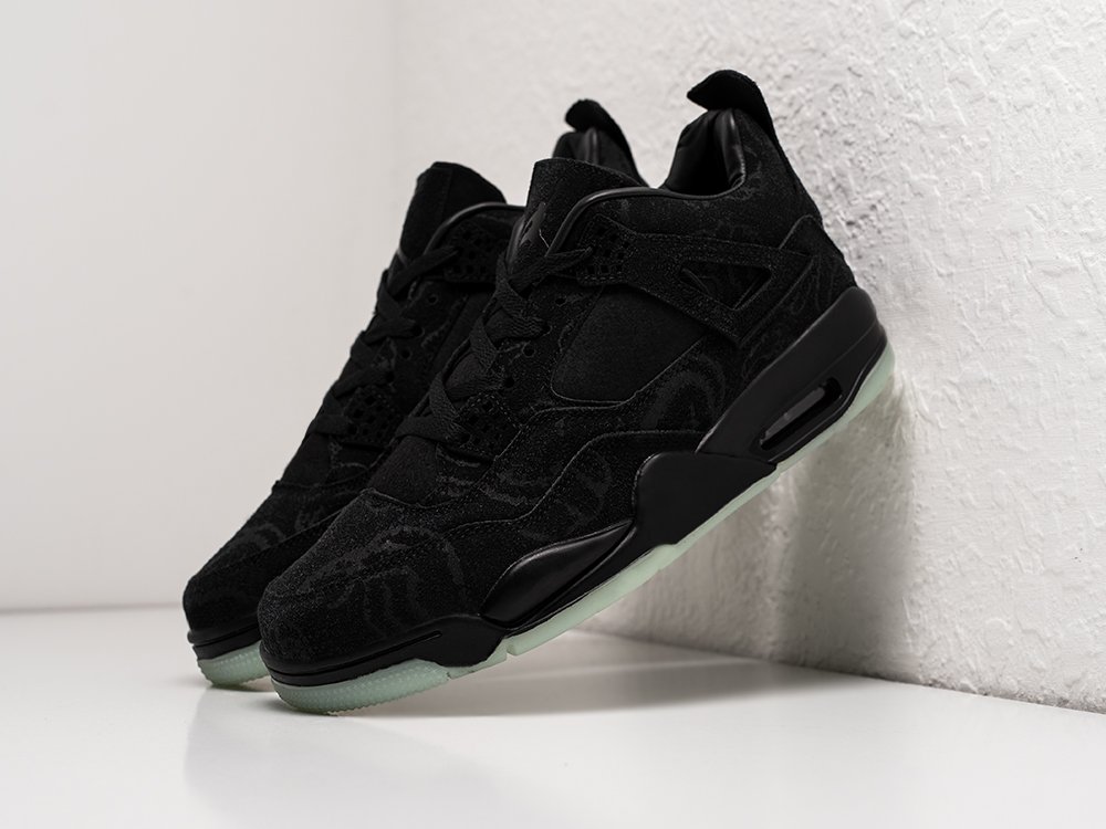  Jordan 4 Retro Kaws Black