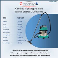 IMP Vacuum Cleaner M-302 15Ltrs