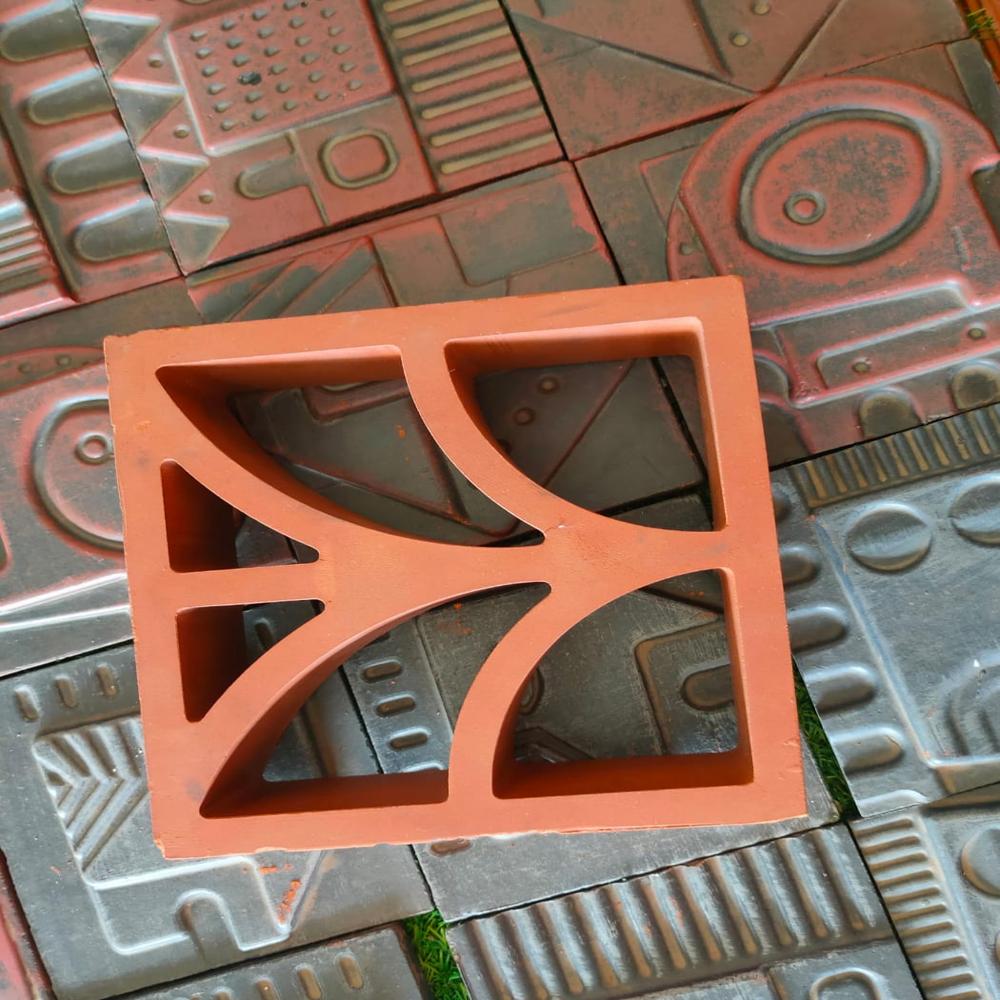 Terracotta Jali opal