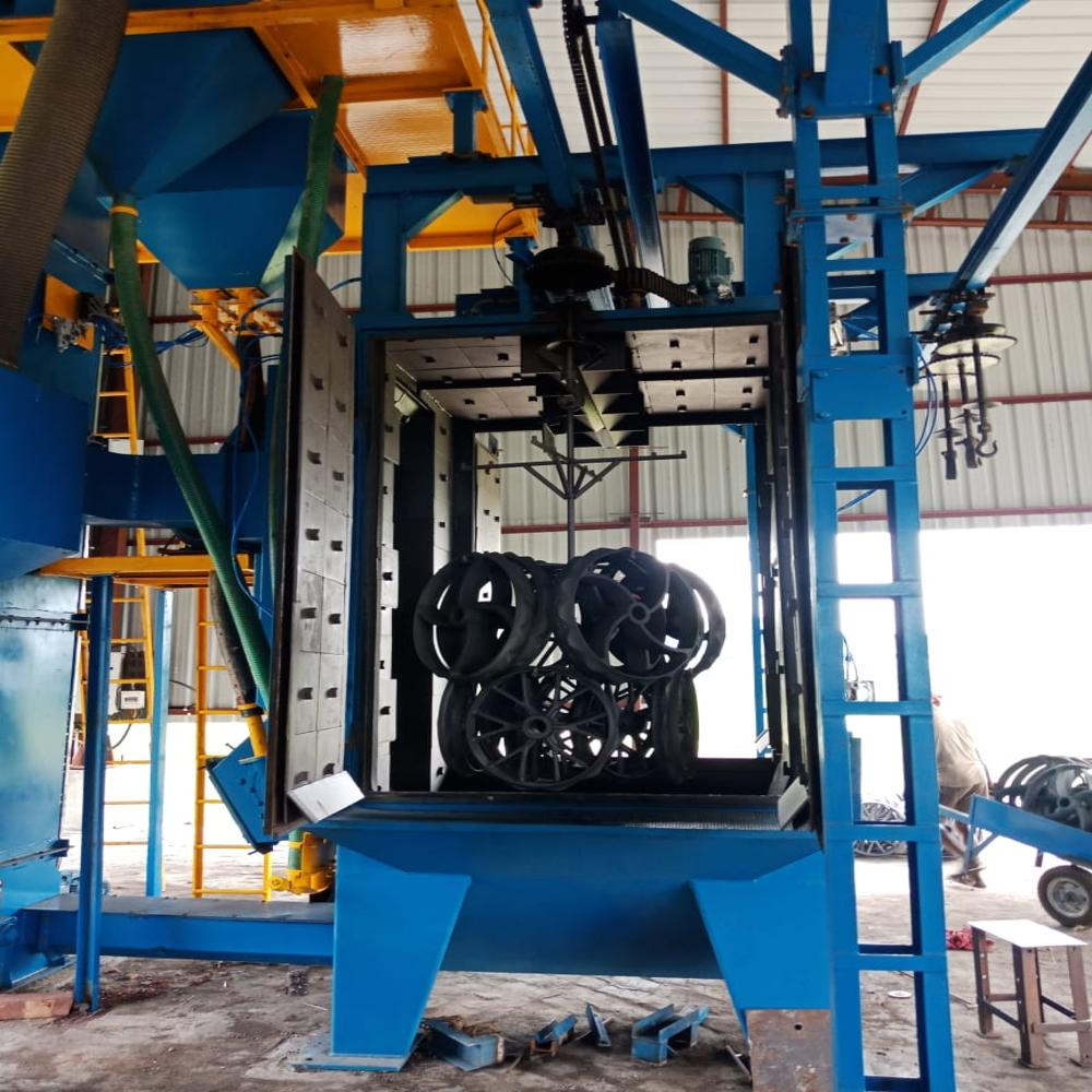 O Loop Hanger Shot Blasting Machine - Accuracy: 99 %