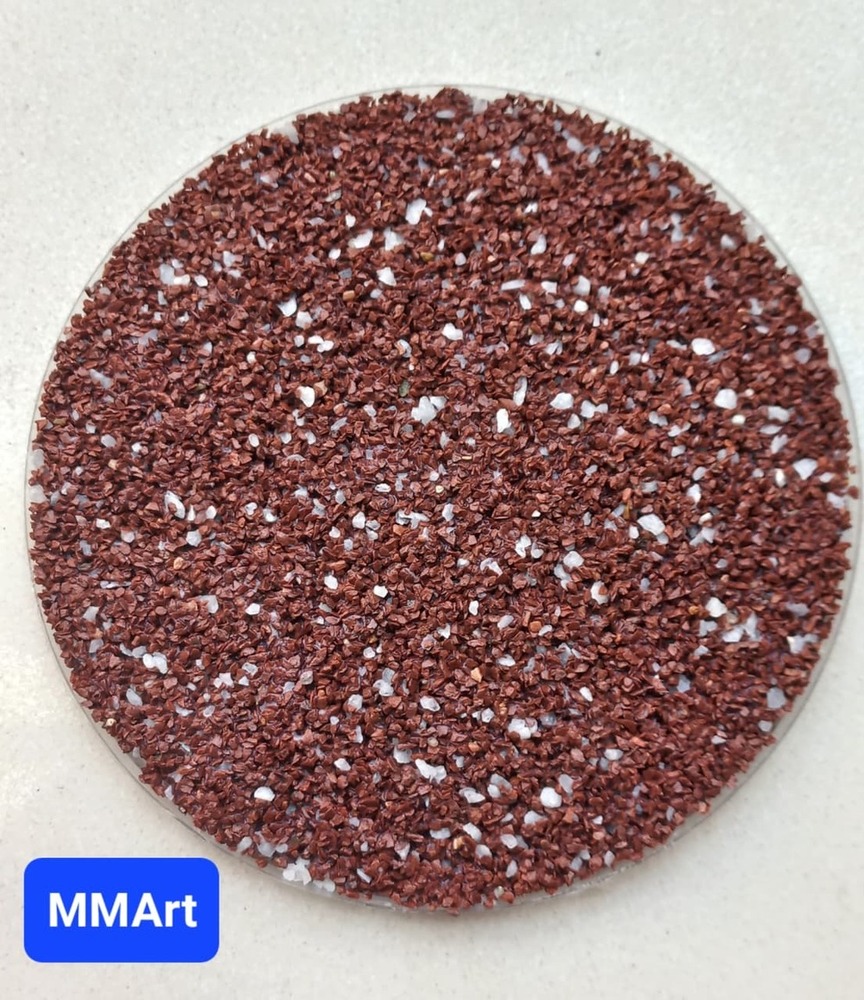 Red stone Textur sand with white spot