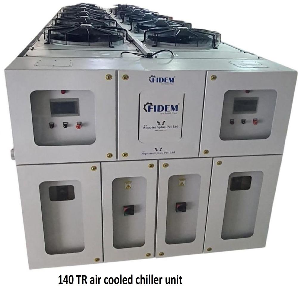 140 TR air cooled chiller unit