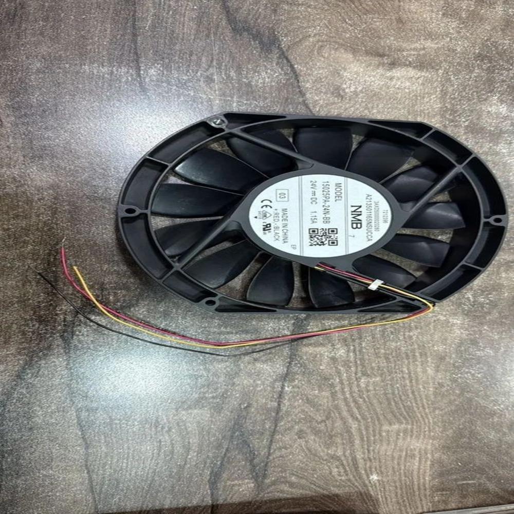NMB 15025PA-24N-BB 24V DC 1.15A 15025mm METAL Ball Bearing Industrial Axial Cooling Fan