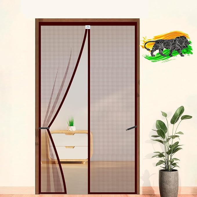 Magic Magnetic Door Mesh Curtain