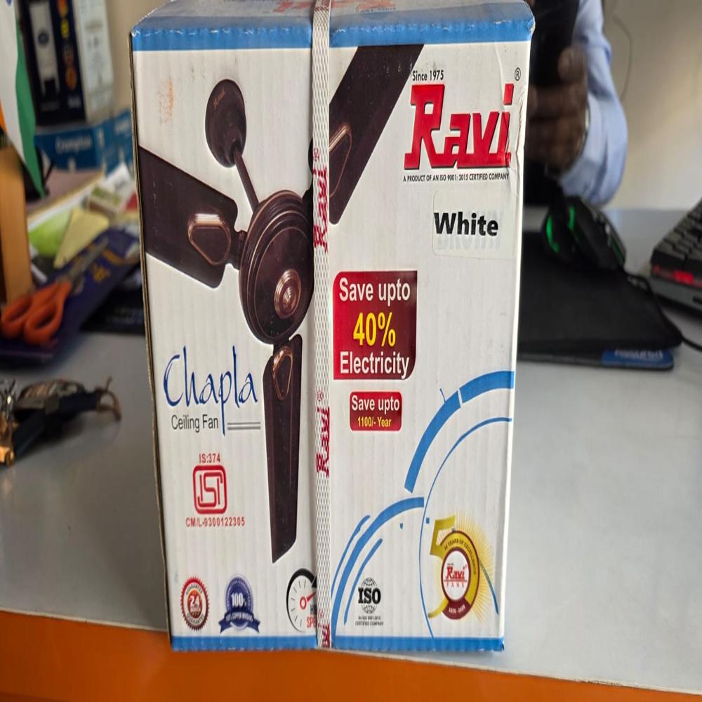 Ravi Chapla Ceiling Fan - Blade Diameter: 1200 Millimeter (Mm)