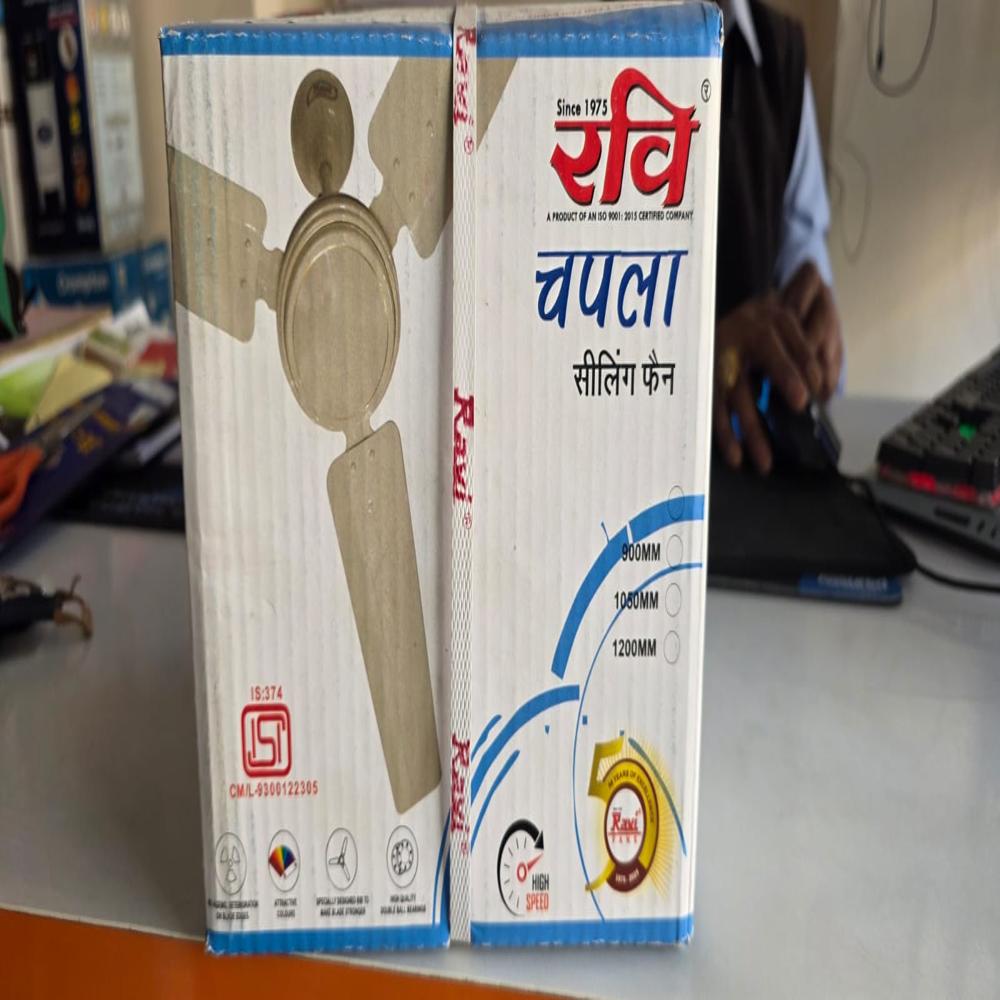Ravi Chapla Ceiling Fan - Blade Diameter: 1200 Millimeter (Mm)