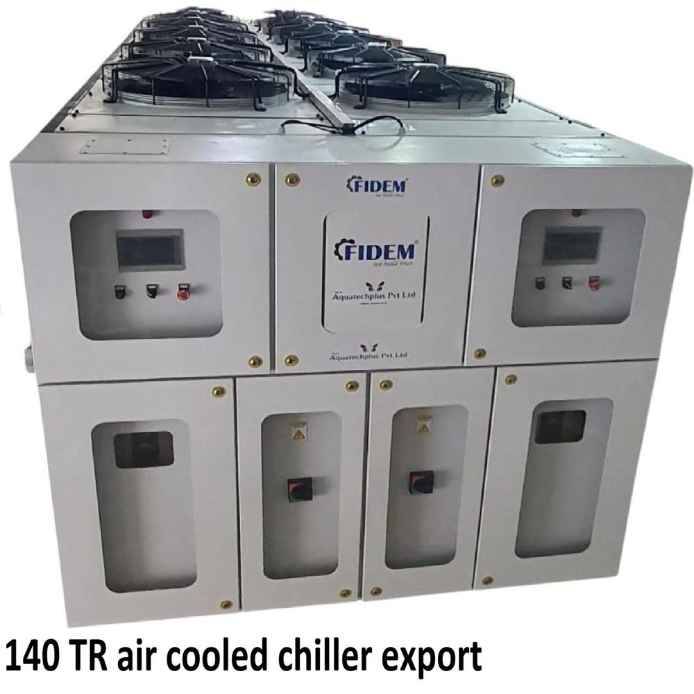 140 TR air cooled chiller export