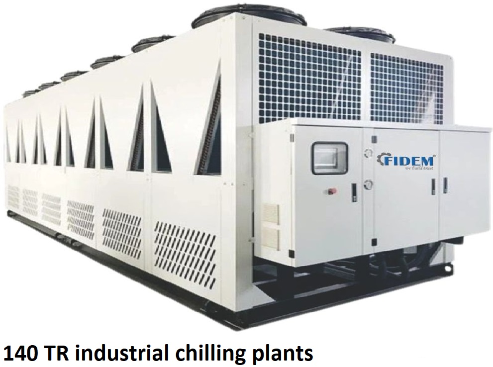 140 TR industrial chilling plants