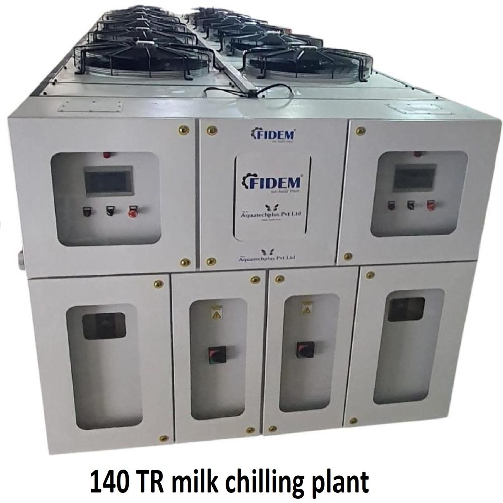 140 TR milk chilling plant