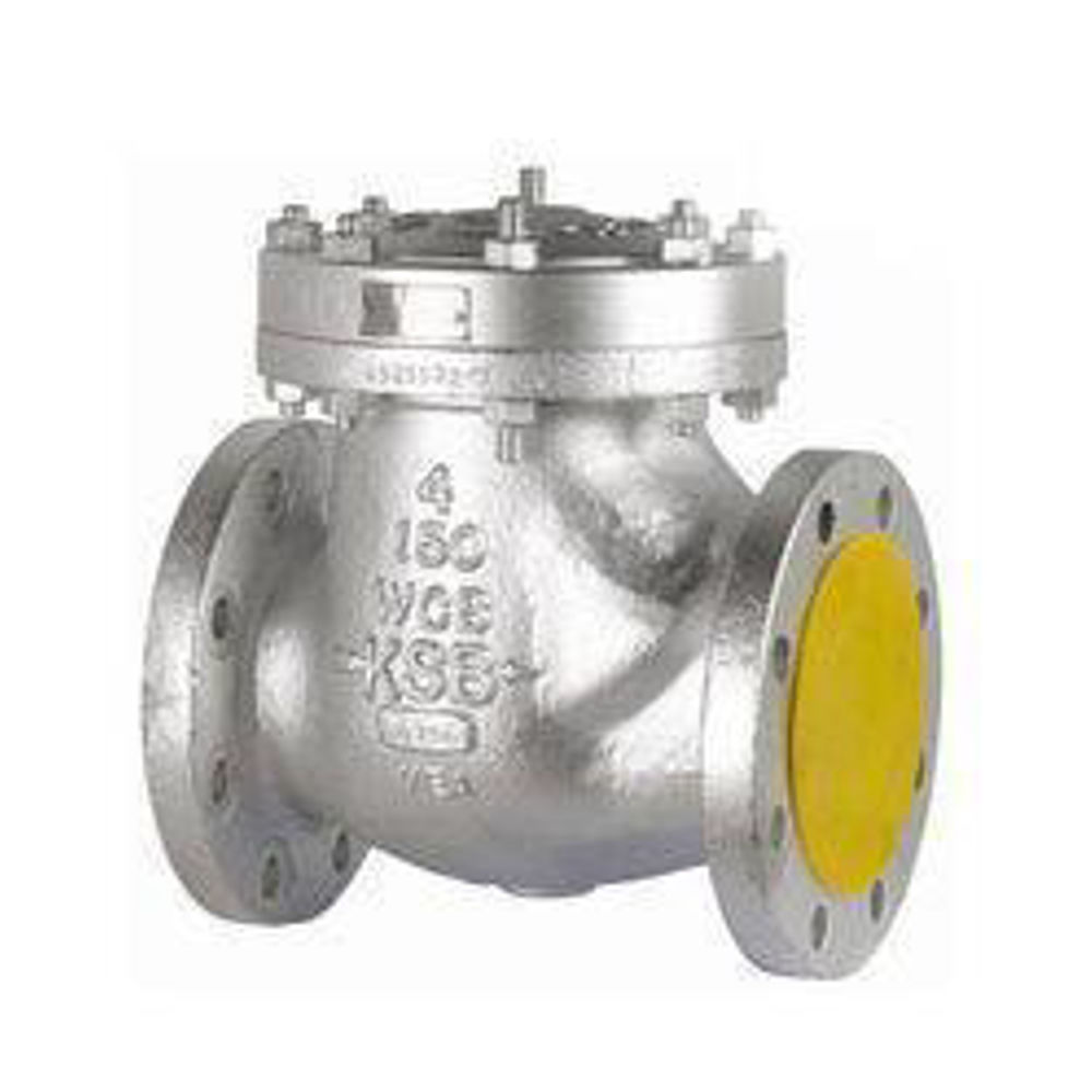 KSB Make Cast Steel Swing Check Valves Class 150 Flanged end