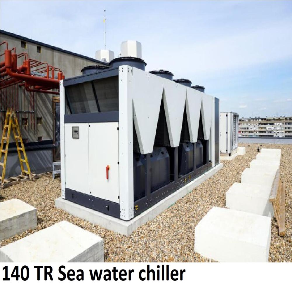 140 TR Sea water chiller