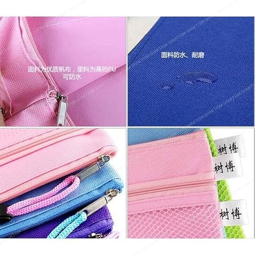 3 Pcs Pouch Set - Color: Multi Colour