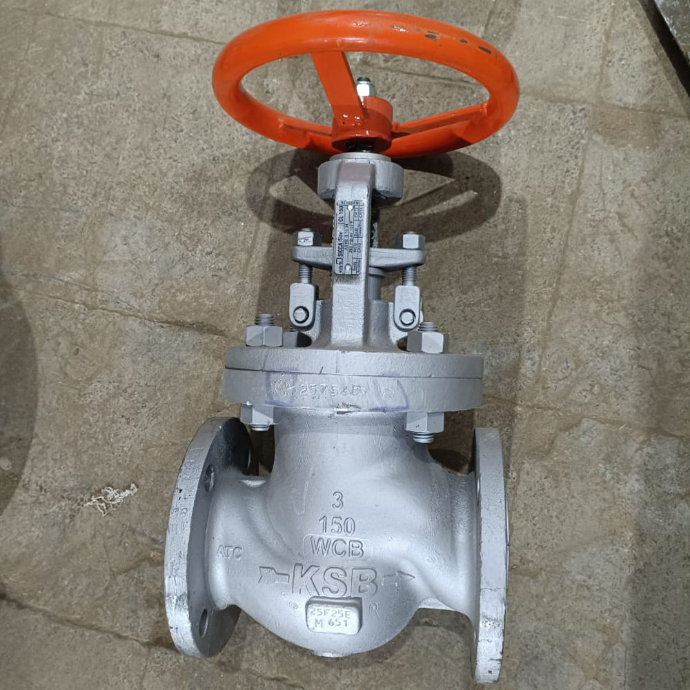KSB Make Cast Steel Globe Valves Class 150 Flanged end