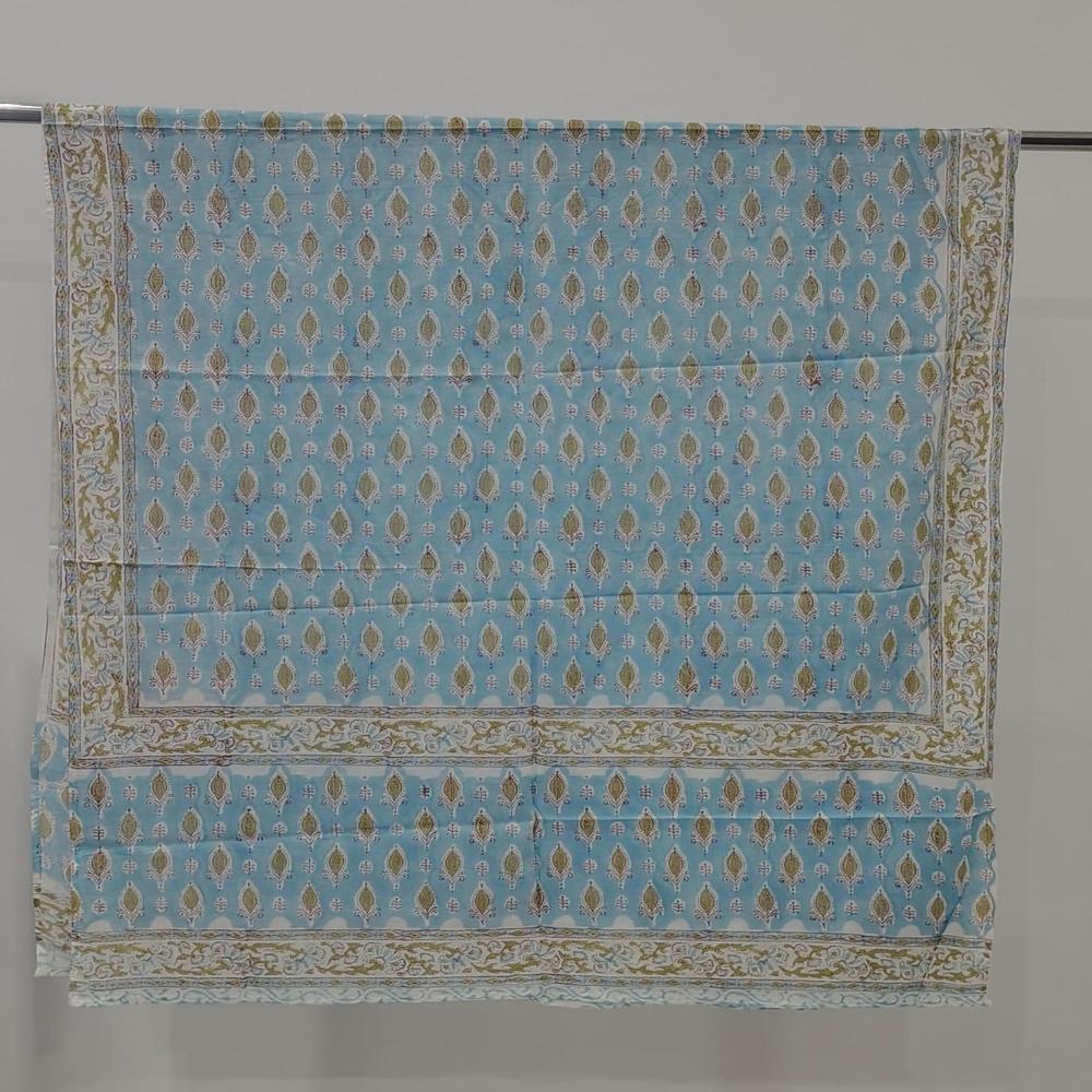Hand Block Printed Cotton Dupatta