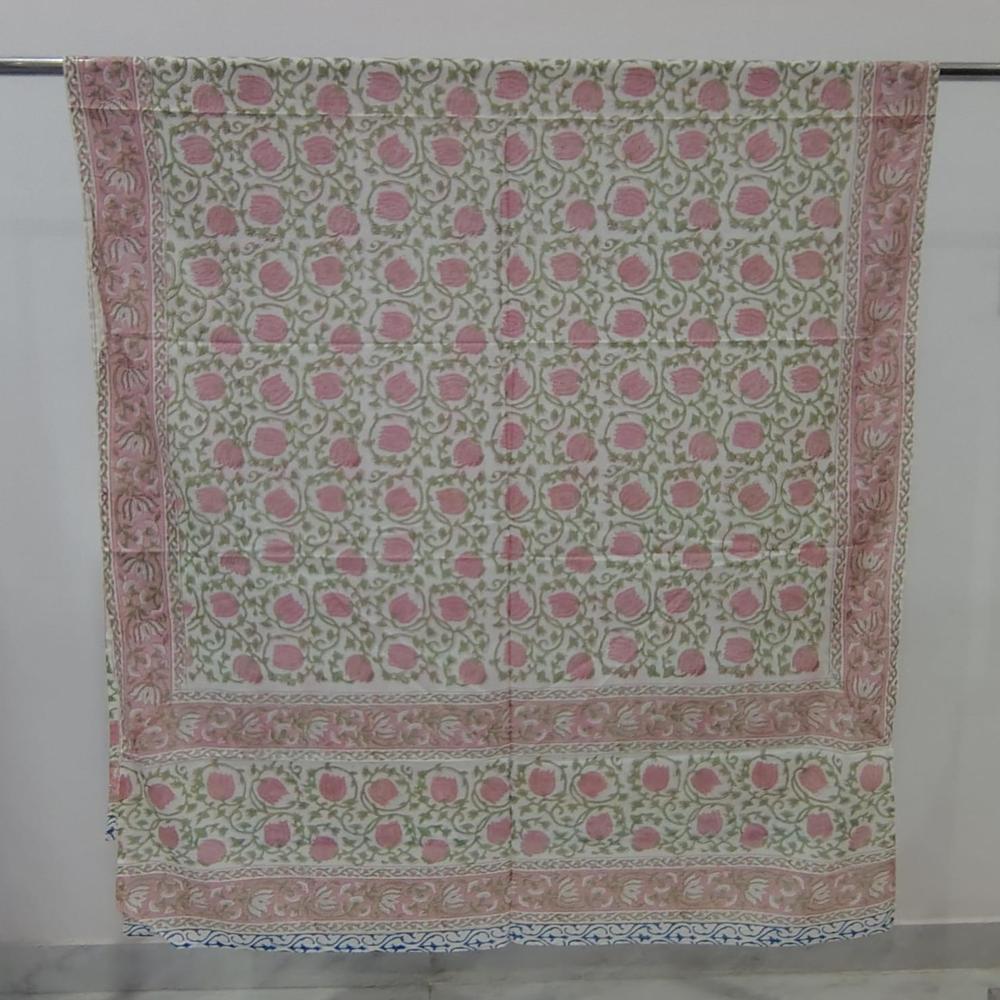 Hand Block Printed Cotton Dupatta