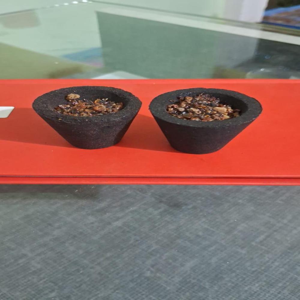 Kio Automatic Sambrani Cup Inside Material Filler Machine 