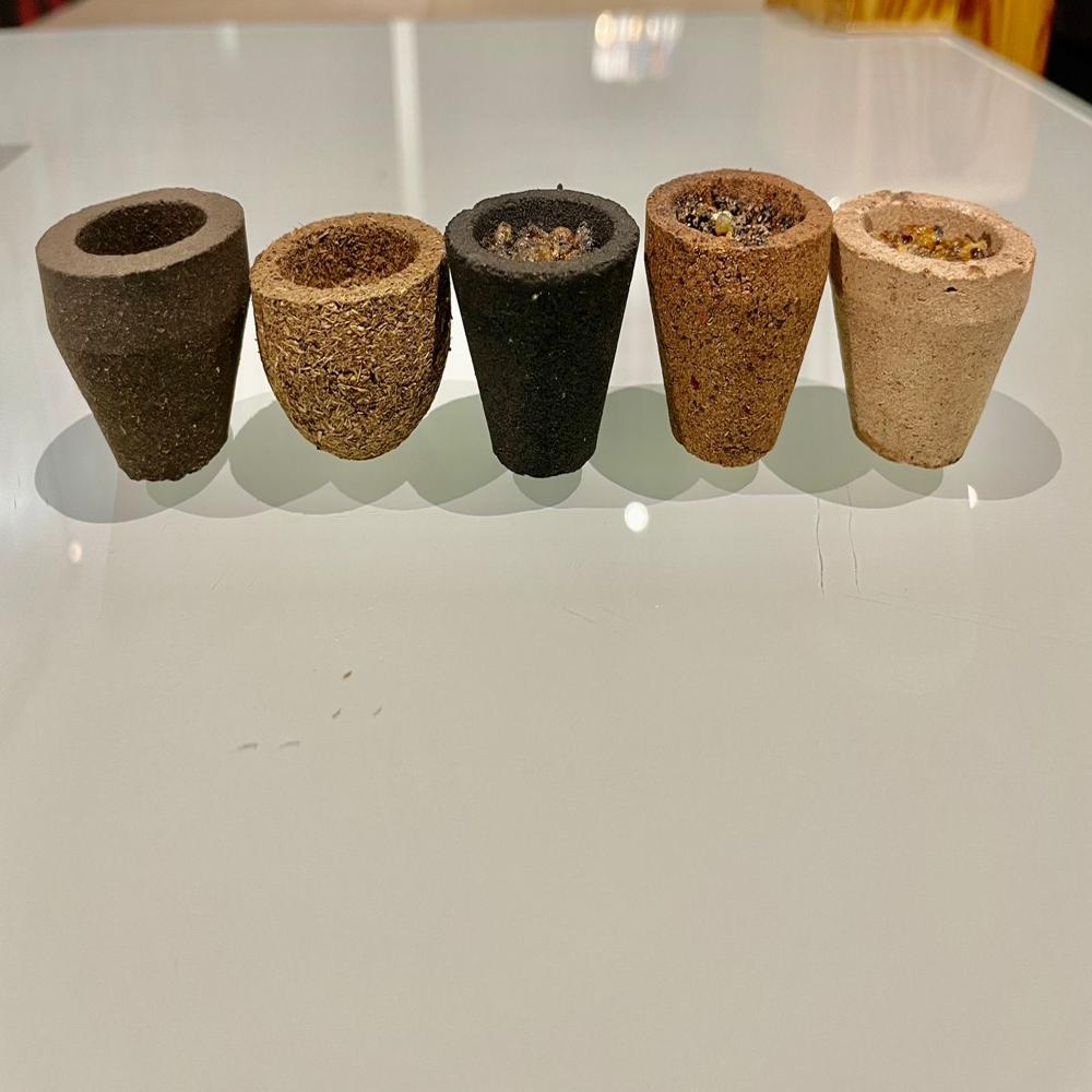 25 CAVITY AUTOMATIC SAMBRANI CUP MAKING MACHINE WITH MATERIAL AUTO FEEDER