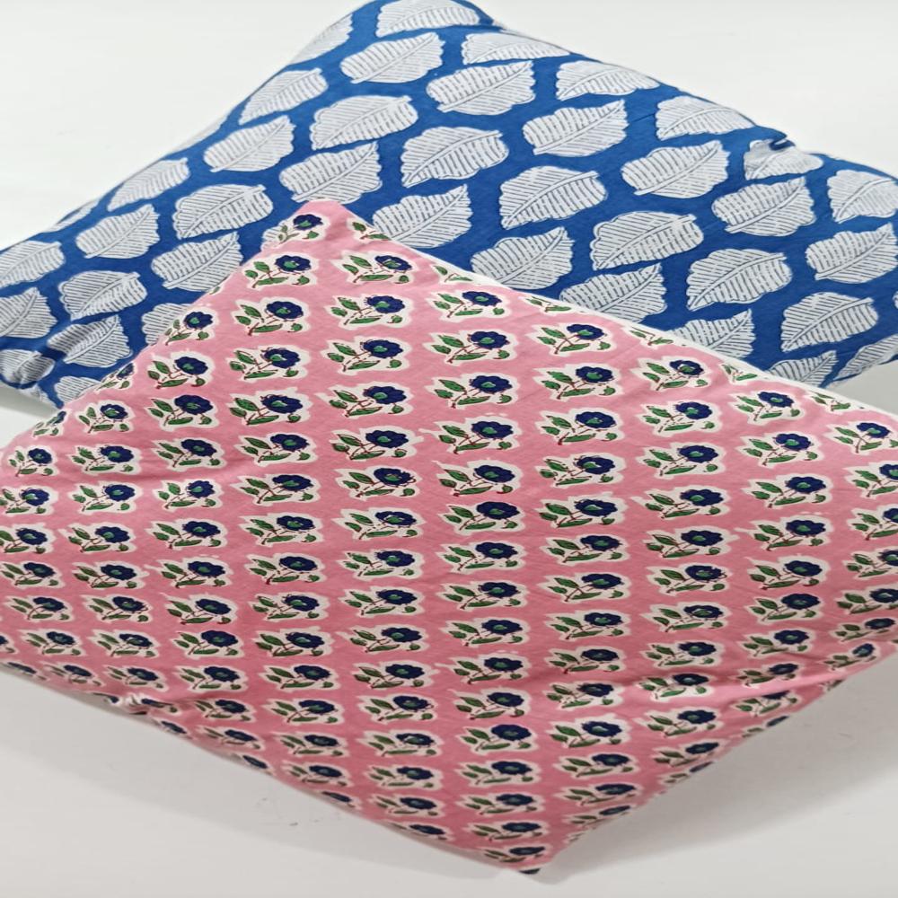 Hand Block Printed Cotton Cushion Covers