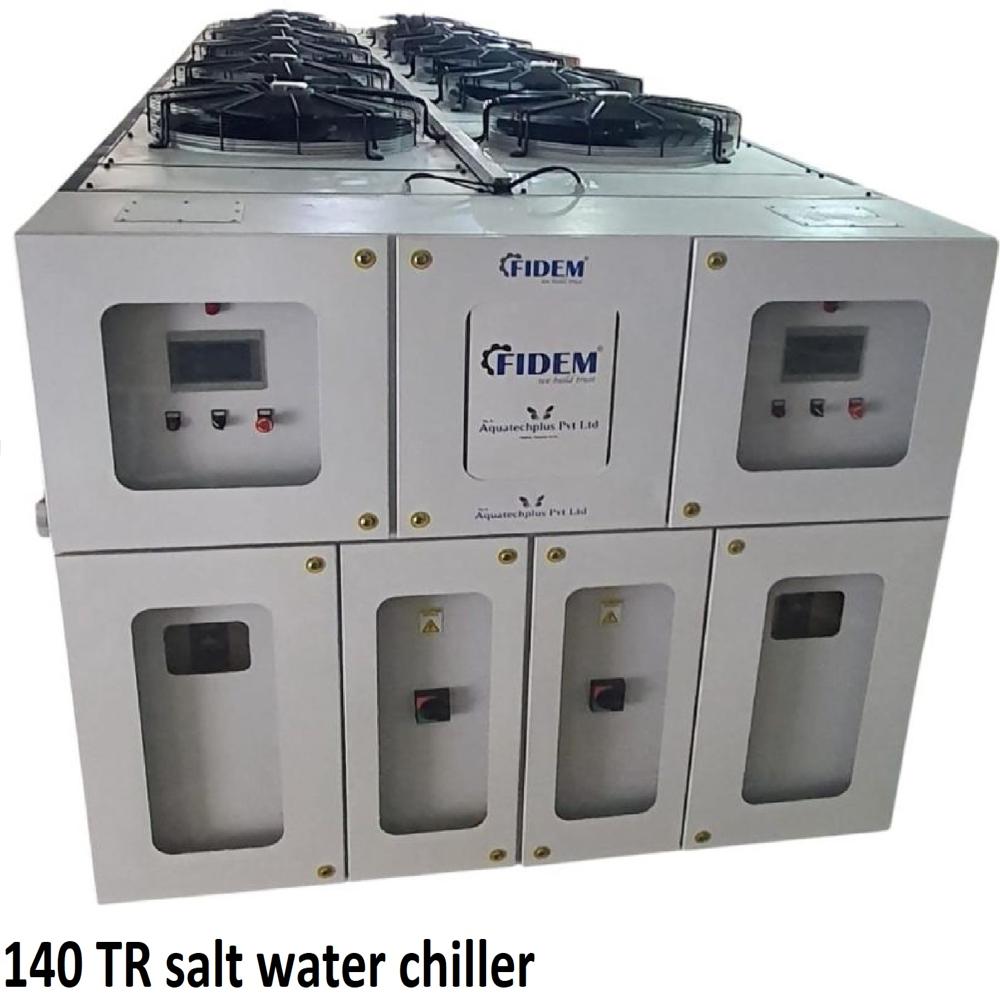 140 TR salt water chiller