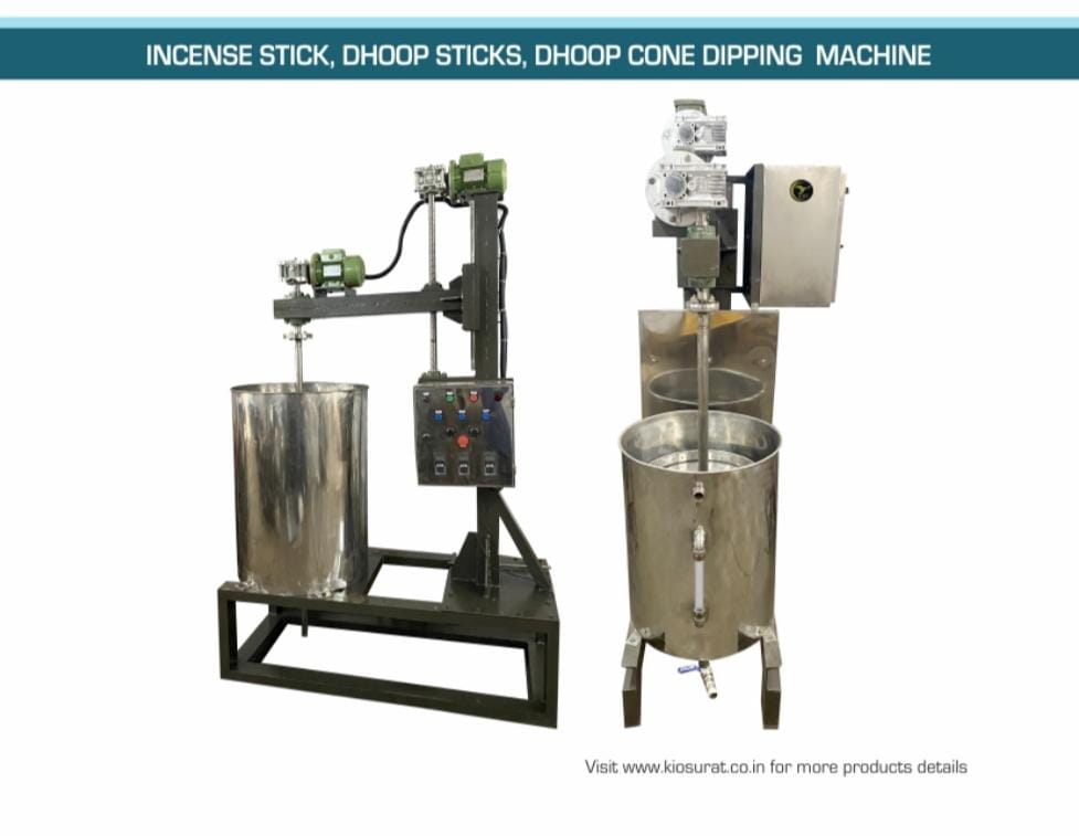 Incense Stick, Dhoop Stick, Dhoop Cone Dipping Machine