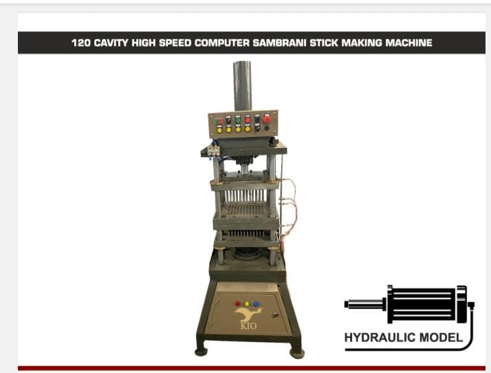 120 Cavity Automatic High Speed Sambrani Stick Making Machine