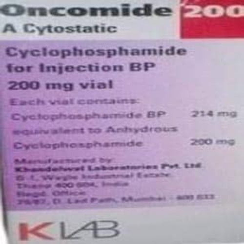 Oncomide 200 Mg Injection - Physical Form: Powder