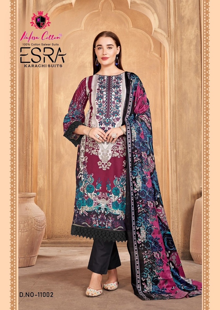Nafisa Esra Karachi Vol-11  Dress Material