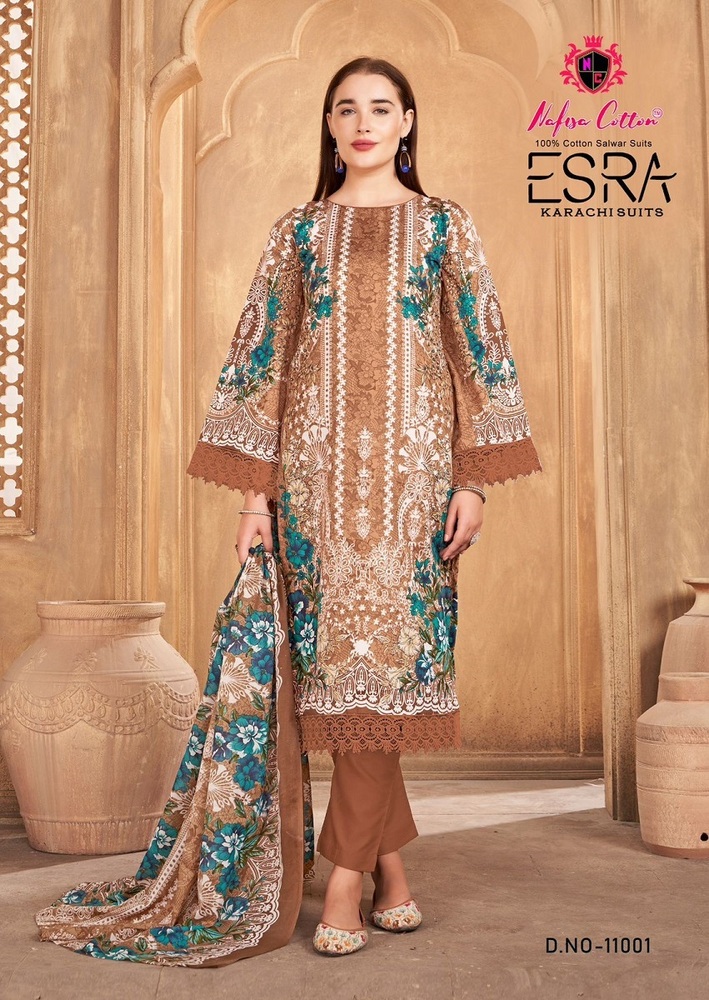 Nafisa Esra Karachi Vol-11  Dress Material