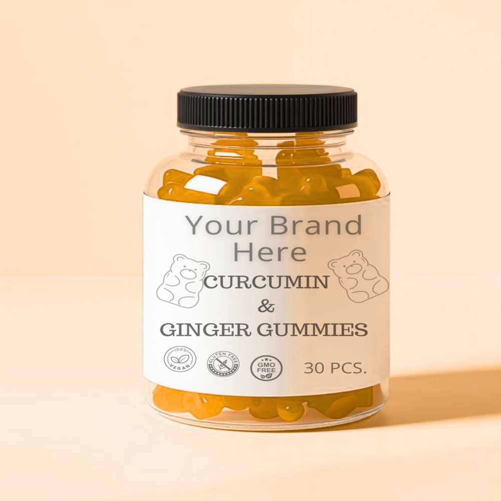 Curcumin & Ginger Gummies - Best Before: 18 Months