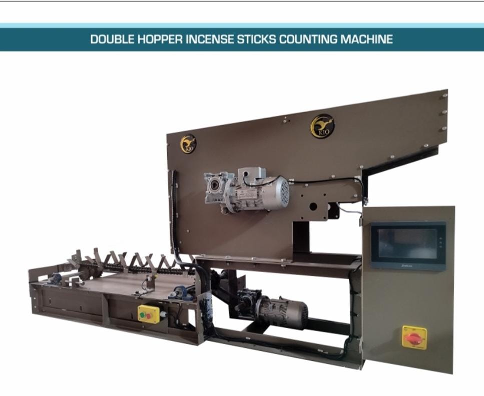 Double Hopper Incense Sticks Counting Machine