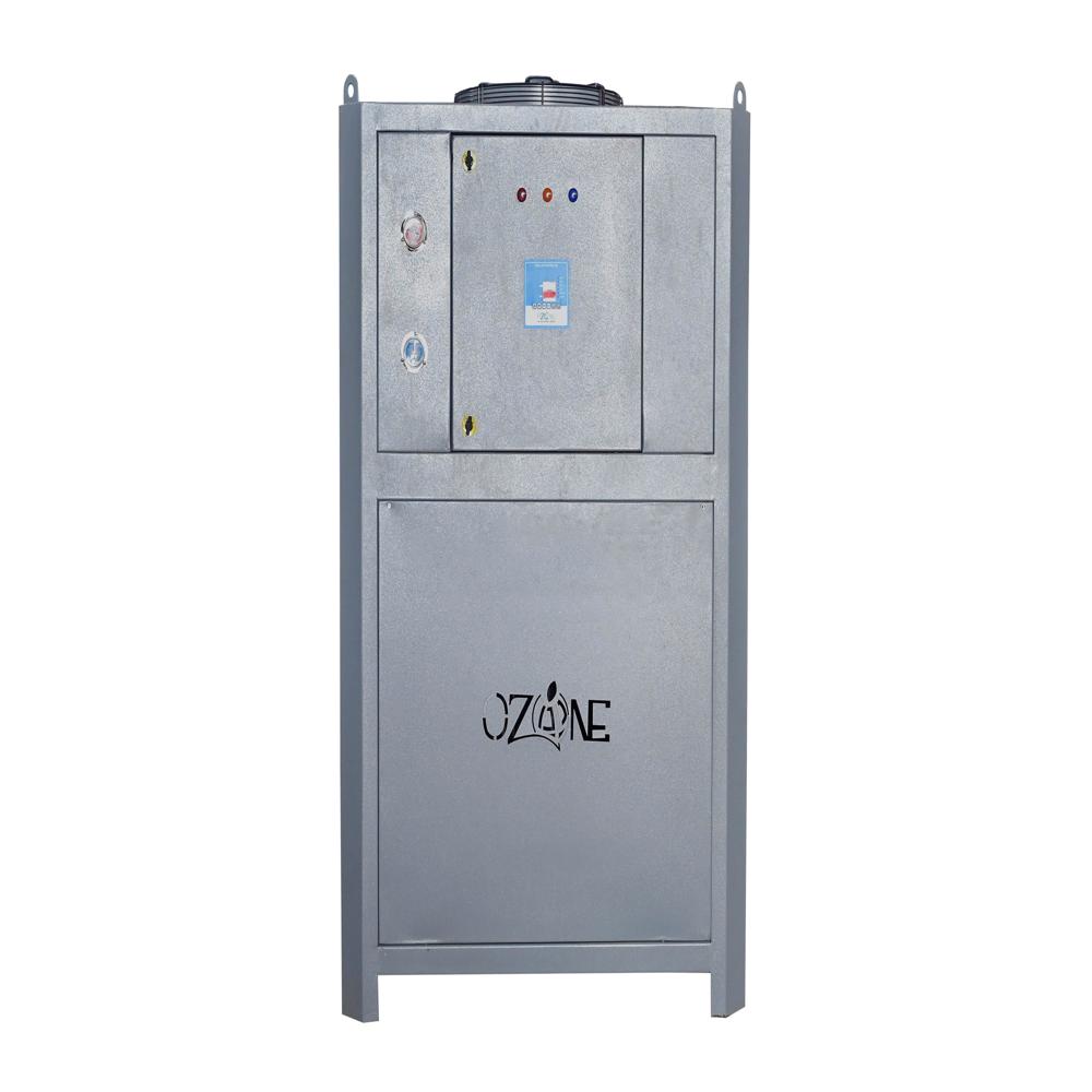 Air Cooled Scroll Chiller Package - Color: White