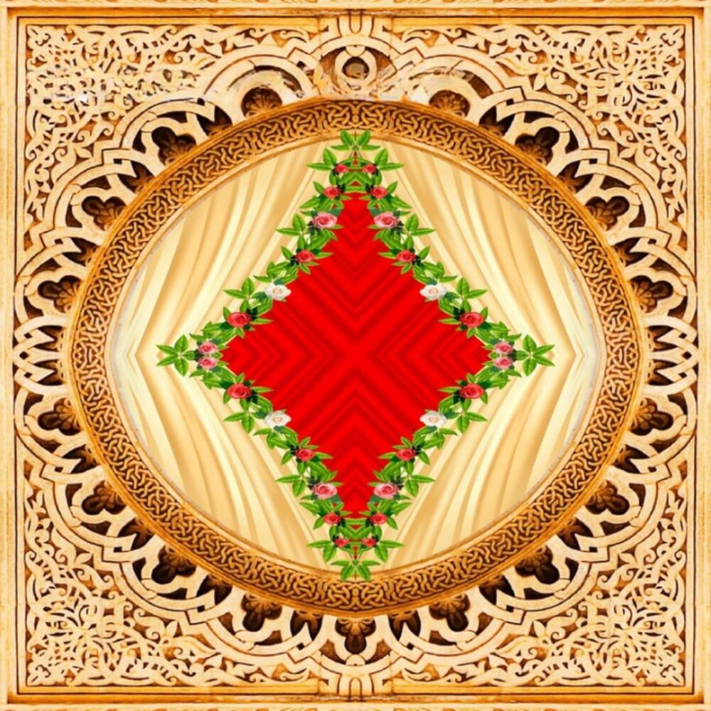 Designer 3D Ceiling for Mandap Tent Decoration with Modern Pattern Depth and Premium Look