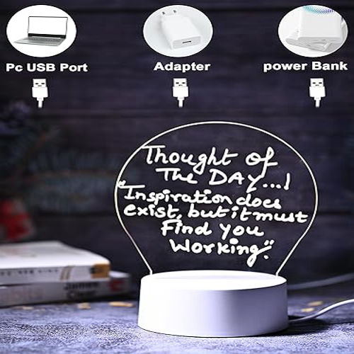 Writing Lcd Lamp