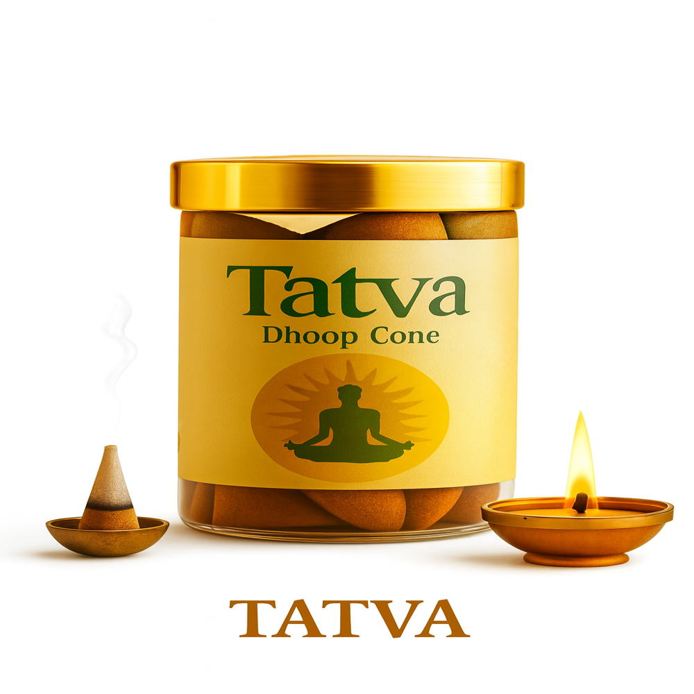 Tatva Dhoop Cone - Burning Time: 25 Minutes