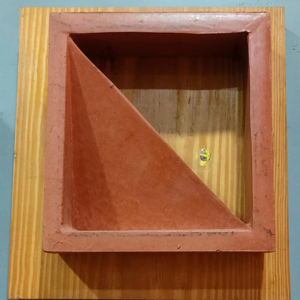 Clay Jali Slice - Color: Red