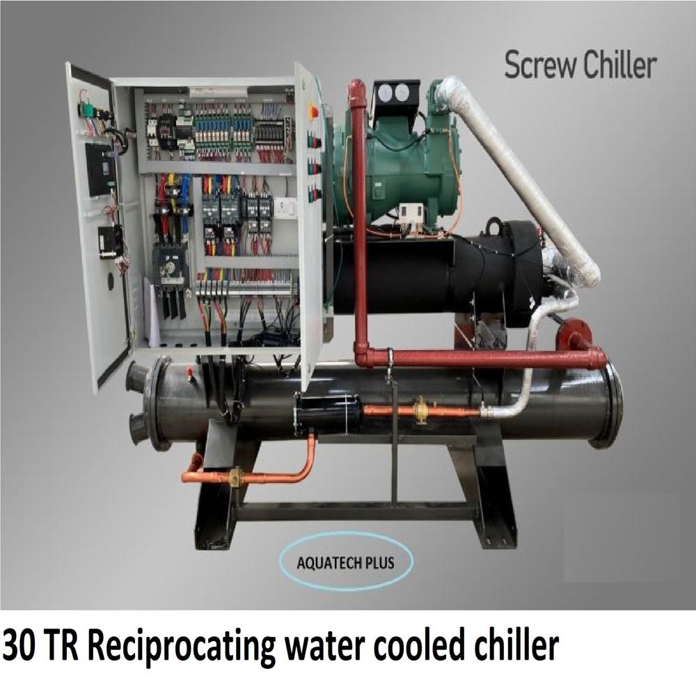 30 TR Reciprocating water cooled chiller