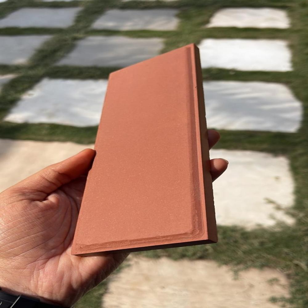 Clay Cladding Edge Tiles - Color: Red