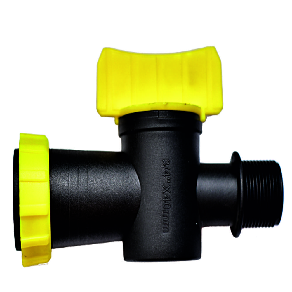 DRIP RAIN PIPE COCK VIRIGN YELLOW 40MMX3/4