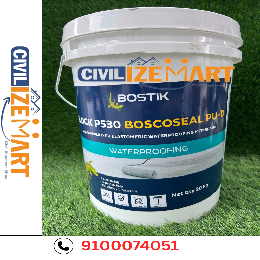 BOSCOSEAL PU-D GREY WATER-BASED POLYURTHANE COATING