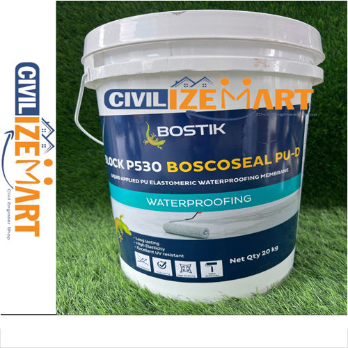 BOSCOSEAL PU-D GREY WATER-BASED POLYURTHANE COATING