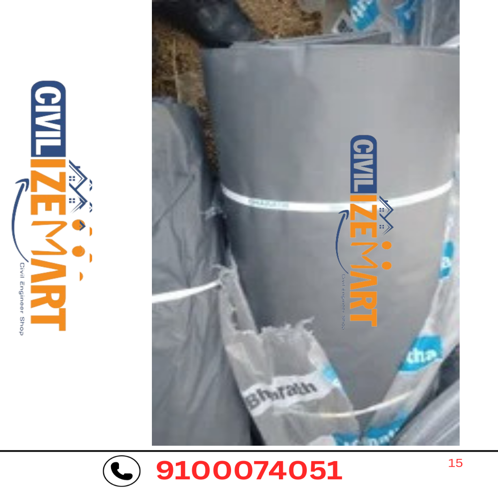 WATERPROOFING MEMBRANE TAR SHEET (TAR FELT) 3MM &1M THIK