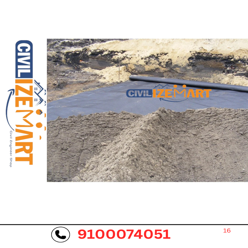 WATERPROOFING MEMBRANE TAR SHEET (TAR FELT) 3MM &1M THIK