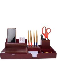 Desk  Organiser - Color: Brown