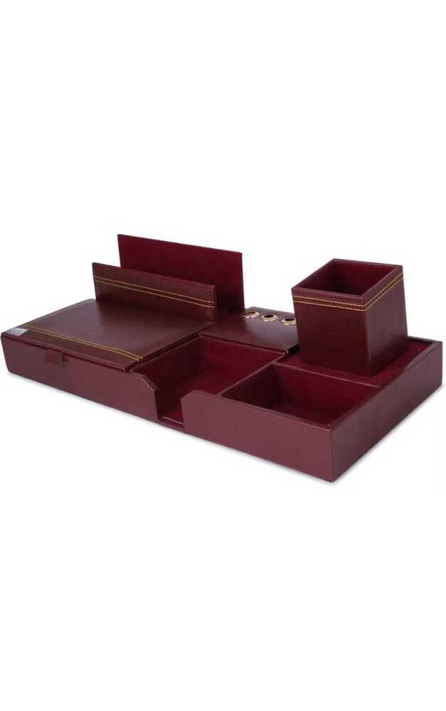 Desk  Organiser - Color: Brown