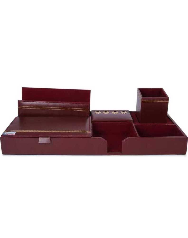 Desk  Organiser - Color: Brown