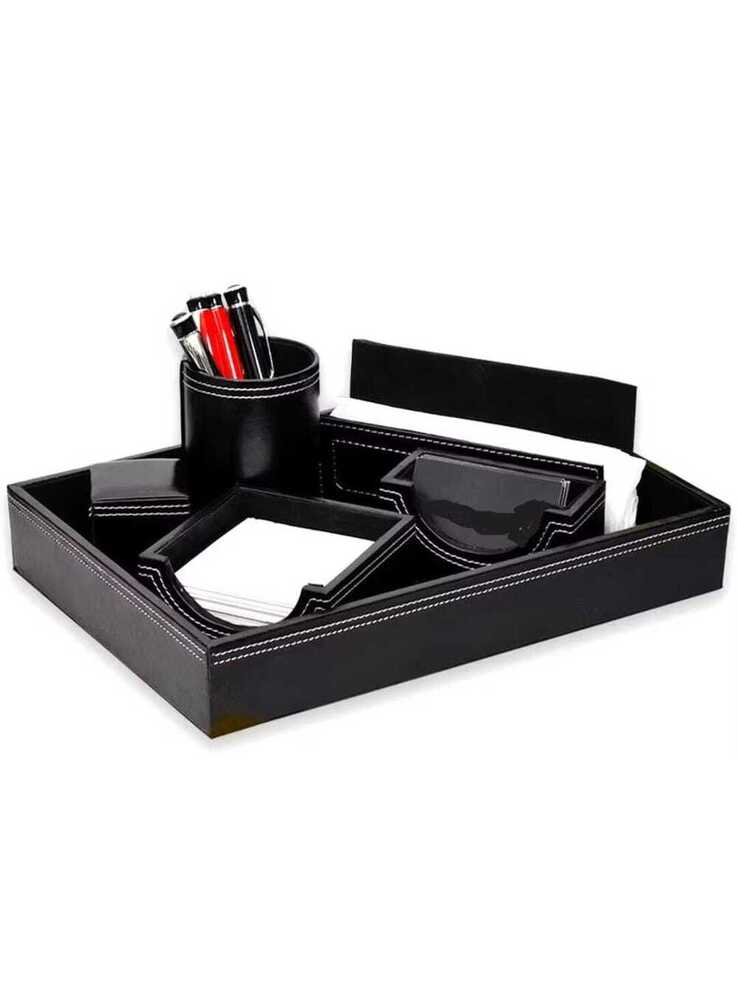 Desk Organiser - Color: Black